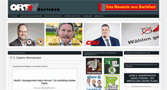 Desktop Screenshot of barleben.ortstv.de